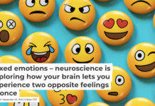 Can you hold a positive emotion simultaneously with a negative one? Dimitri Otis/Stone via Getty Images